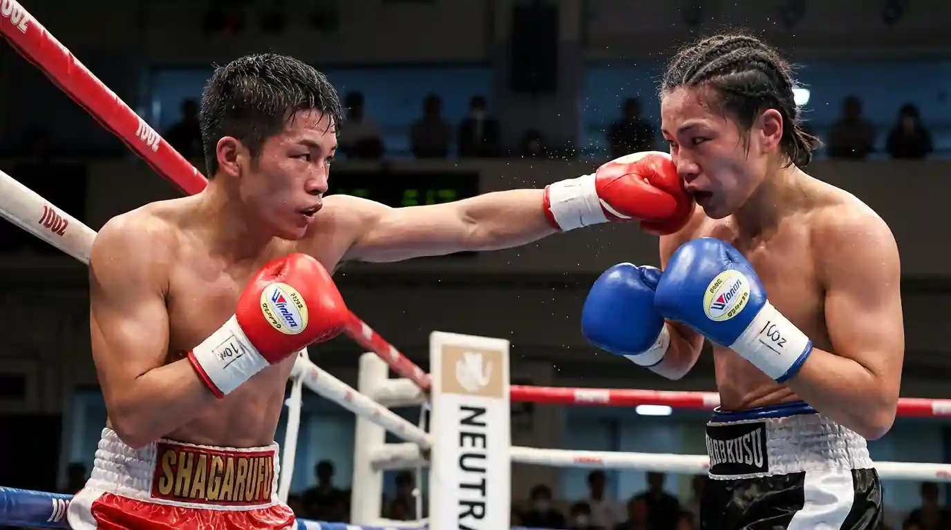 Boxer beim Faustkampf im Ring — Boxen Wettarten und Siegwette Moneyline